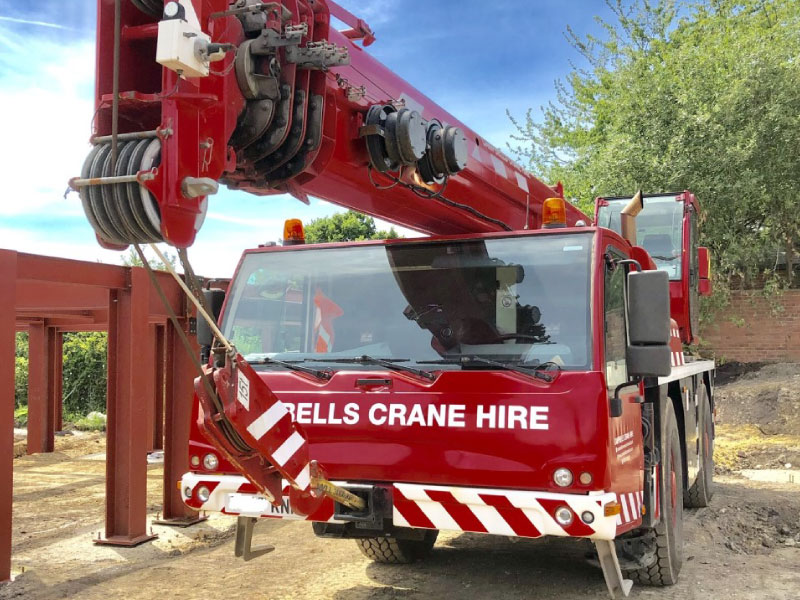 Mobile Crane Hire from Campbells Crane hire